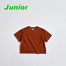 JS~JM ♥上衣(棕色) VIVID I-2 24夏季 VIV240429-616『韓爸有衣正韓國童裝』~預購