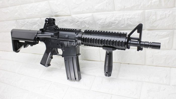 [01] KWC COLT M4 CQB 空氣槍 ( KA38 BB槍BB彈M16玩具槍M4A1步槍AR長槍