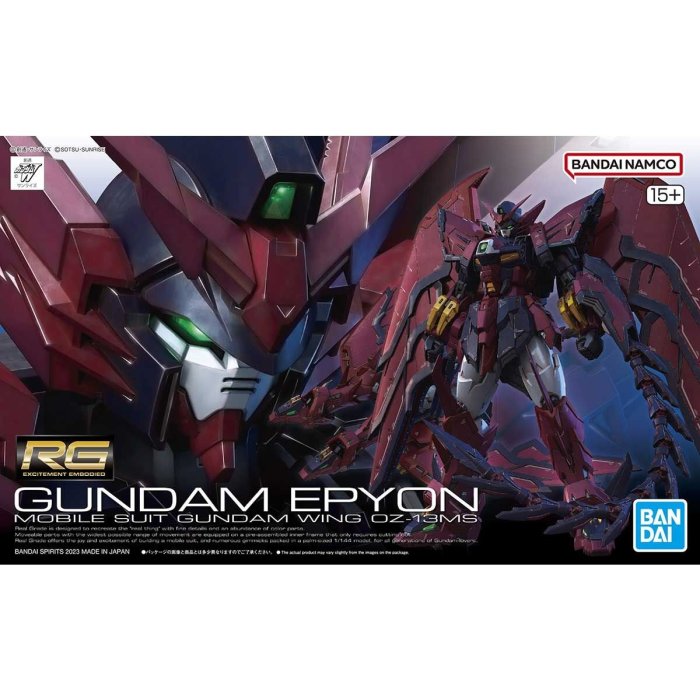 【鋼普拉】現貨 BANDAI 鋼彈W RG 1/144 #38 GUNDAM EPYON 次代鋼彈 雙頭龍 艾比安 EW