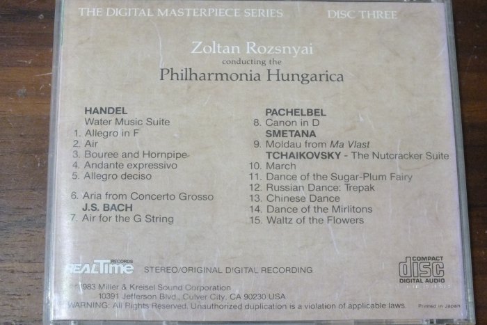 M&K Realtime-Rozanyai Conduct Philharmonia Hungarica Disc 3