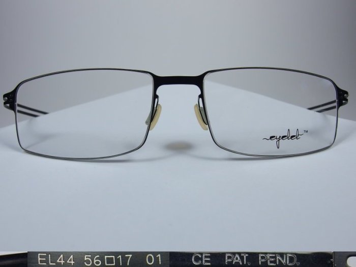 信義計劃 眼鏡 Eyelet 眼鏡 EL44 鏤空金屬方框 一體成型 超輕超越 Infinity Lindberg