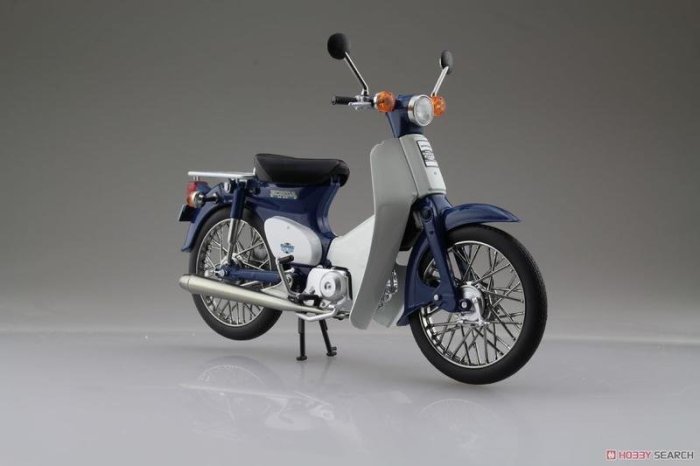 參號倉庫 青島 AOSHIMA 1/12 本田 機車 Super Cub 50 藍色 綠色兩款分售 SHF FIGMA