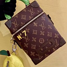 LV M59664 Vertical Box Trunk 直式手提肩背 硬箱 老花 現貨