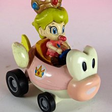 【 金王記拍寶網 】品 M263 SUPER MARIO 嬰兒碧姬迴力小賽車一台 罕見稀少~(((瑪莉歐公仔賣場)))