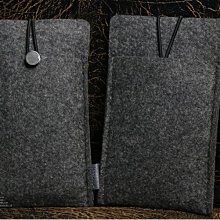 【Seepoo總代】2免運拉繩款OPPO A72  6.5吋 羊毛氈套 手機殼 手機袋 保護套 保護殼 黑灰