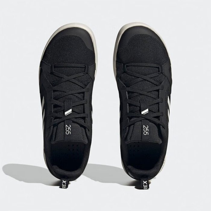 阿迪達斯 （adidas）男鞋涉水鞋夏季新款運動鞋戶外鞋網面透氣跑步鞋HP8640 HP8641黑色 41
