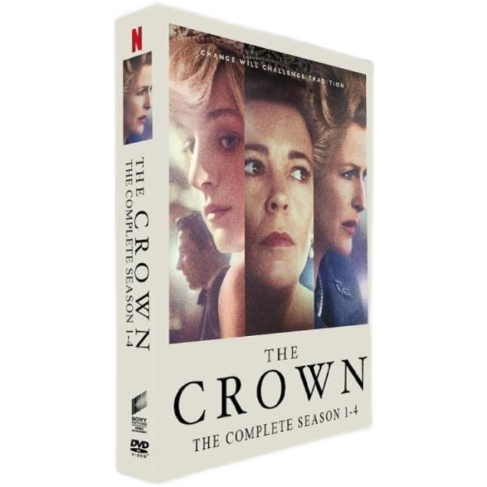 王冠 1-4合集 The Crown  16DVD  高清美劇 英文發音