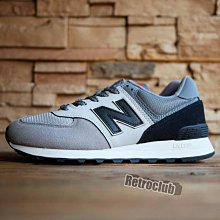 Retro CLUB【一元起標】【全新】美國 NEW BALANCE ML574JHV 灰黑配色 麂皮 慢跑鞋 F24443