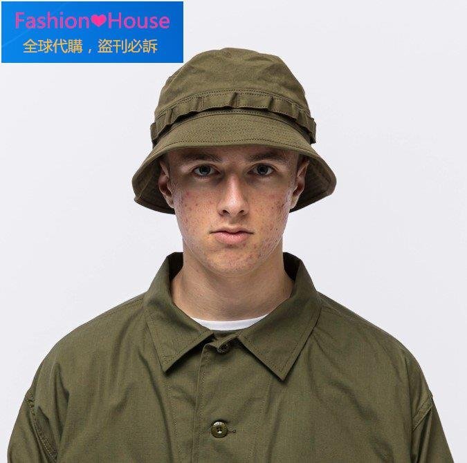 Fashion❤House』2021AW WTAPS JUNGLE 01 HAT COTTON WEATHER 漁夫帽