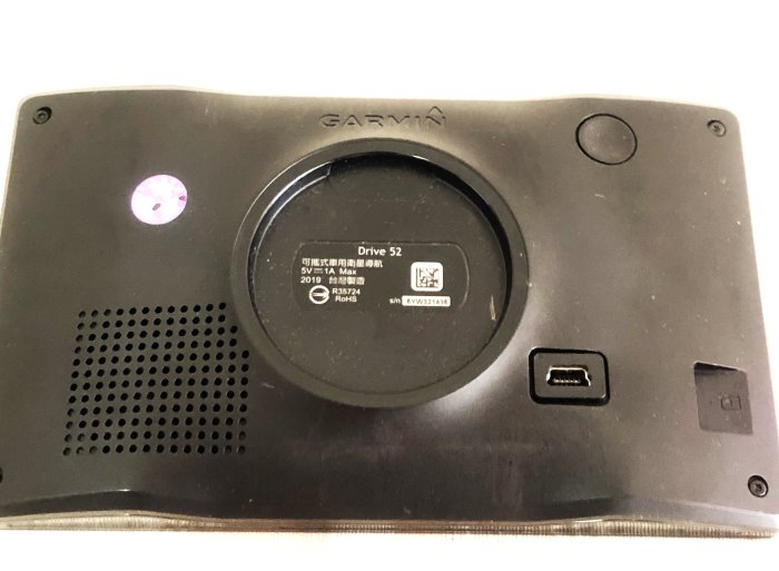 GARMIN DRIVE 52 可攜式衛星導航 , (中古自售)外觀新功能正常。