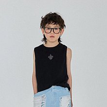 M~XL ♥上衣(BLACK) FORK CHIPS-2 24夏季 FOR240404-141『韓爸有衣正韓國童裝』~預購