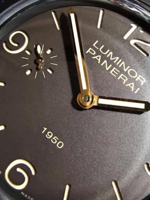 重序名錶 PANERAI 沛納海 Luminor1950 PAM00375 PAM375 大盒限量 3日鍊 手上鍊腕錶