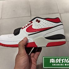 南🔥2023 11月 NIKE AIR ALPHA FORCE 88 魔鬼氈 運動 皮革 男女 紅白DZ4627-100