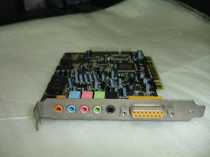 【電腦零件補給站】Creative SB0100 Sound Blaster Live PCI音效卡