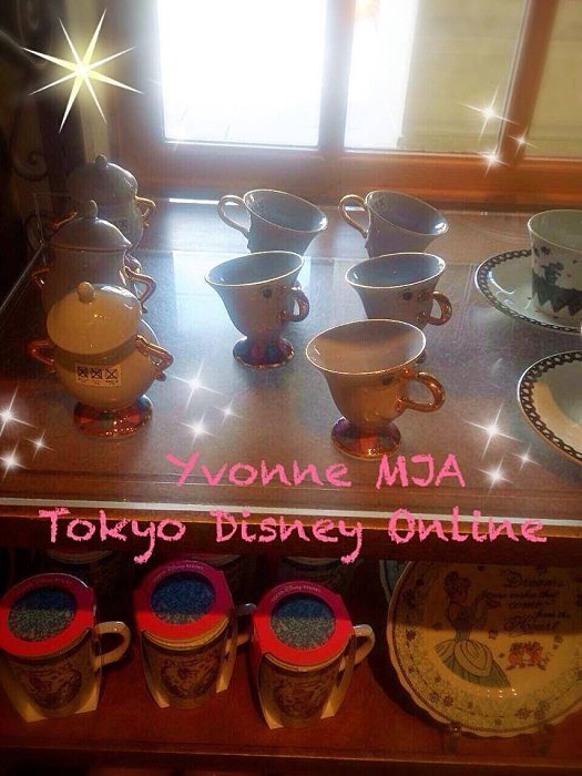 *Yvonne MJA*東京迪士尼樂園 限定正品 日本製 美女與野獸 茶壺媽媽兒子杯子阿齊陶瓷茶杯咖啡杯彩釉杯 現貨實拍