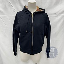 BURBERRY 巴寶莉 4038527 黑色 連帽 外套 #S 精品服飾 長袖 休閒 時尚百搭