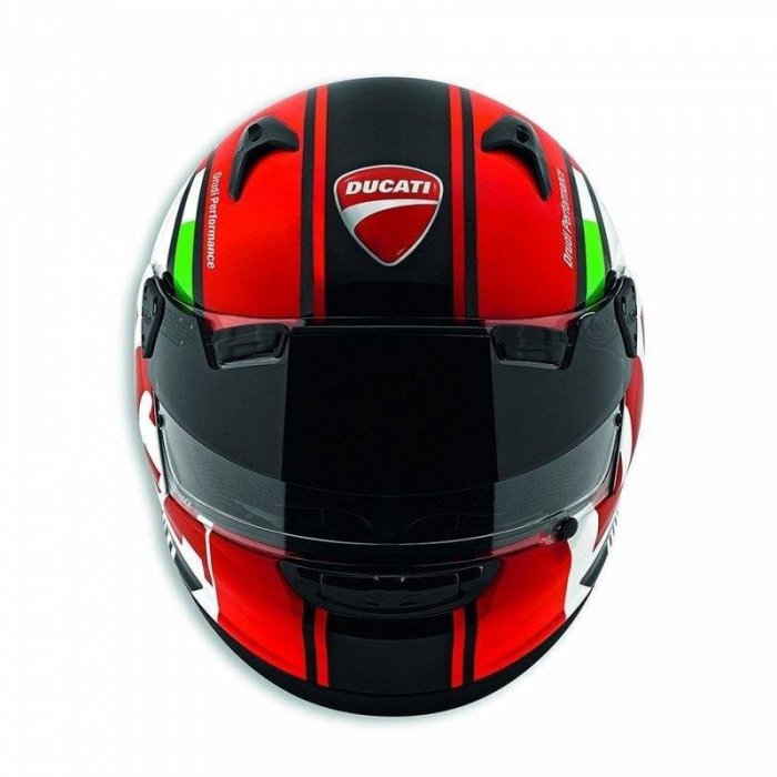 DNS部品 2016 DUCATI CORSE CORSE ARAI TYPE PRO 全罩彩繪安全帽