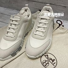 《真愛名牌精品》Hermes Bouncing 白色 運動鞋 41號 *全新*021480