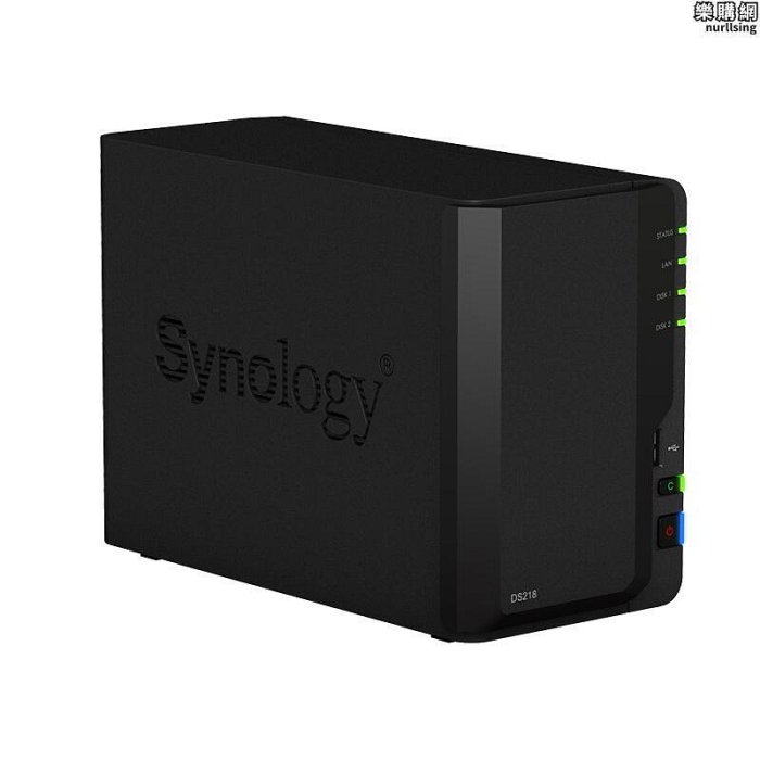 Synology群暉 DS218網路記憶體 nas 私有雲文件服務共享ds216