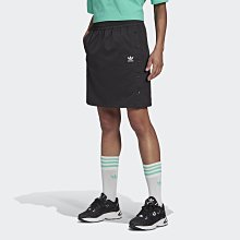 南◇2022 3月 adidas OG SKIRT 運動短裙 黑 復古 時尚休閒 三葉草 女 HF2023