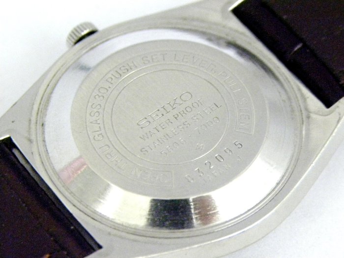 [專業模型] 機械錶 [SEIKO LM832095] 精工LM錶[23石][銀色面+星+日期]時尚/中性/軍錶
