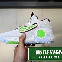 南🔥2023 7月 NIKE KD TREY 5 X EP 籃球鞋 魔鬼氈 耐磨 男女款 白綠 DJ7554-014