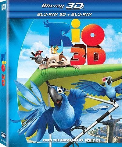 【BD藍光3D】里約大冒險 3D + 2D雙碟特收限定版Rio(中文字幕,DTS-HD) - 內含獨家精彩特別收錄