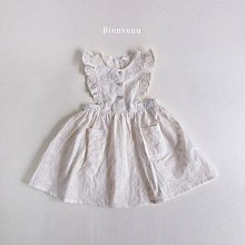 XS~XXL ♥洋裝(CREAM) BIENVENU 24夏季 BVU40509-031『韓爸有衣正韓國童裝』~預購