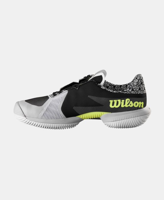 【曼森體育】Wilson Kaos Swift 1.5 AC 超輕量 網球鞋 黑黃款 頂級