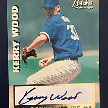  Kerry Wood baseball card 1999 Topps #RN7 Record