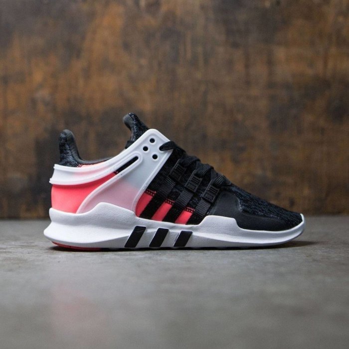 老夫子 Adidas Originals EQT Support ADV BB0543 黑粉紅休閒運動慢跑鞋男女