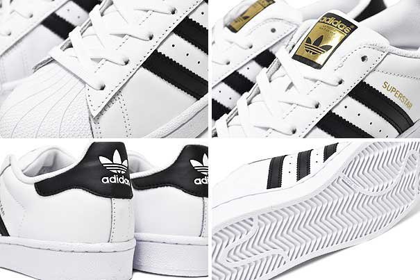 【Admonish】正品 ADIDAS SUPERSTAR 白黑 金標鞋舌 皮革 經典款 余文樂 男女 C77124