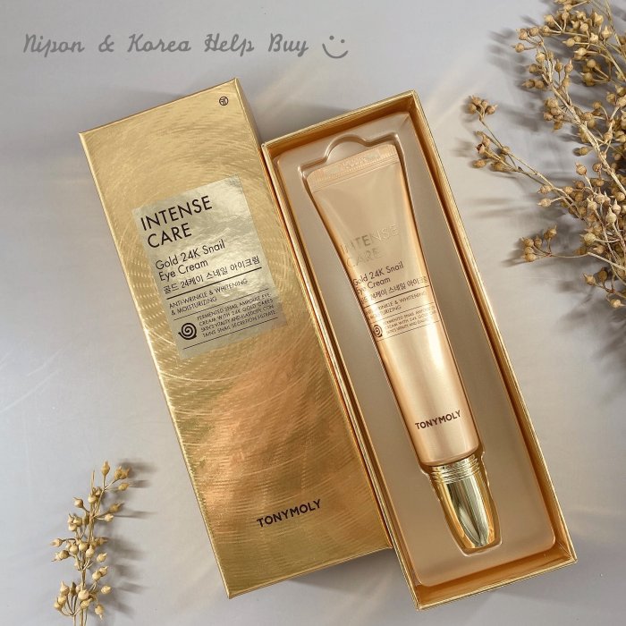 現貨⚡ TONYMOLY 黃金24K蝸牛眼霜 Gold 24K Snail Eye Cream 30ml 【日韓幫幫忙】