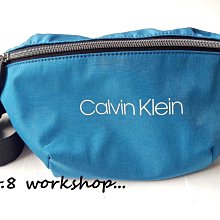 ☆【CK配件館】☆【Calvin Klein LOGO腰包/單肩包】☆【CKW001M1】(藍色)