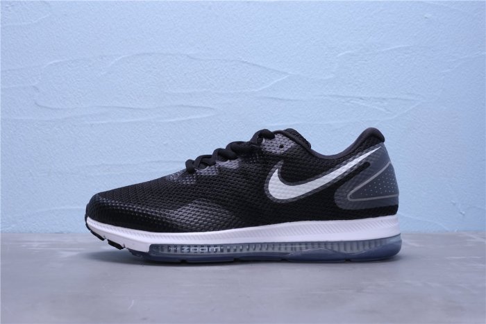 Nike Zoom All Out Low 2.0 氣墊 黑白 網面 休閒運動緩震慢跑鞋 男鞋 AJ0035-003