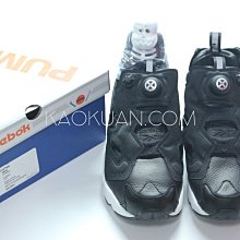 【高冠國際】REEBOK PUMP BOUNTY HUNTER ATMOS 骷髏 3M BXH 黑魂 皮革 AR1991