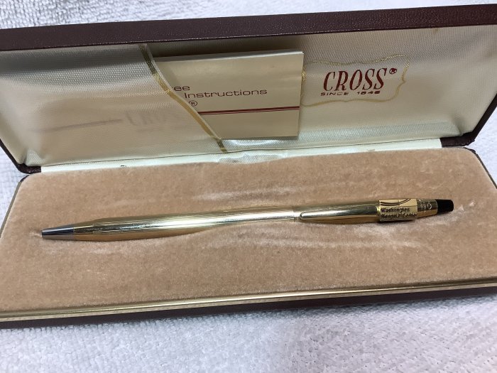 【CROSS】世紀系列 美國製高仕10K-12K-14K包金原子筆