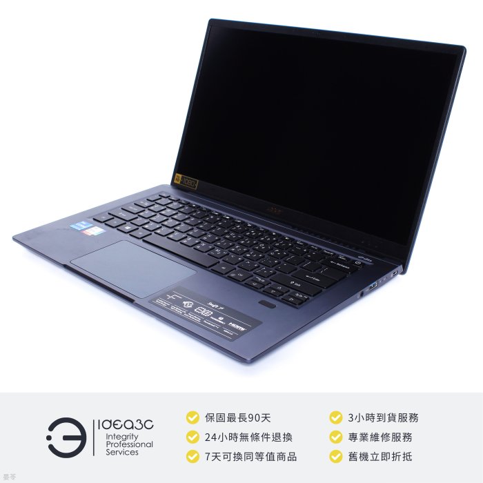 「點子3C」Acer SF314-510G-54A8 14吋筆電 i5-1135G7【店保3個月】16G 512G SSD 內顯 DC302