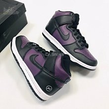 【Dr.Shoes 】Nike DUNK HI X FRAGMENT 藤原浩 閃電 聯名 黑紫 DJ0382-600