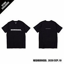 【日貨代購CITY】2020AW NEIGHBORHOOD CI / C-TEE . SS 原宿開幕限定 短T 現貨