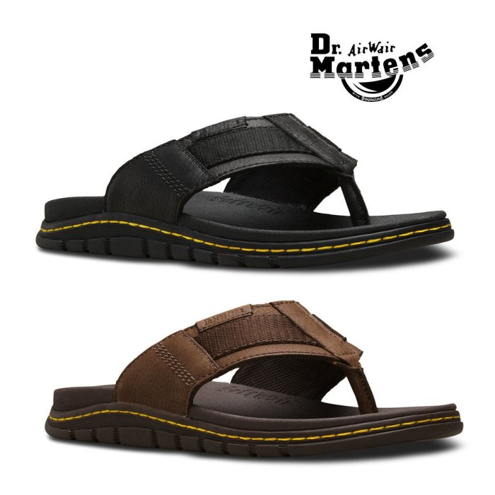 Dr. Martens Athens Thong 全新春夏 雅典 拖鞋 男女皆能穿著 黑 棕 兩色