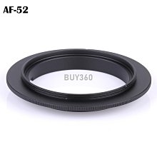 W182-0426 for AF-52 適用于索尼單反52mm鏡頭反接環 倒接環 倒接圈  微距攝影