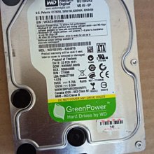 售 綠標 WD15EURS @1.50TB/SATA(2) 5400RPM/64M 過保良品@