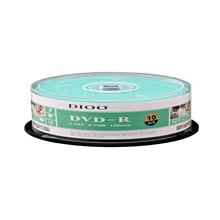 ~協明~ DIOO 海洋版 16X DVD-R 10片桶 - 相容於各式DVD碟機與燒錄器