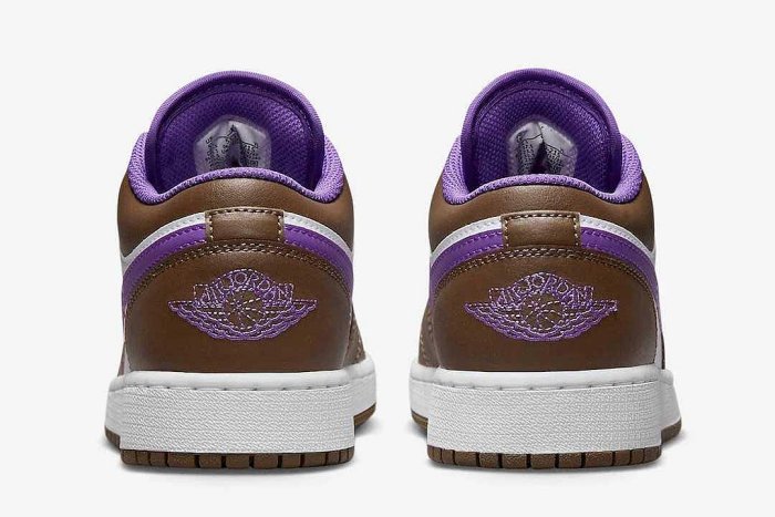 Nike Air Jordan 1 Low Brown and Purple 咖紫配色553558-215