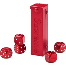 【日貨代購CITY】2021SS Supreme Aluminum Dice Set 骰子 開季商品 紅色 小物 現貨