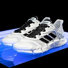 南◇2021 4月 Adidas CLIMACOOL VENTO  慢跑鞋 H67643 白黑色 透氣 分段式BOOST
