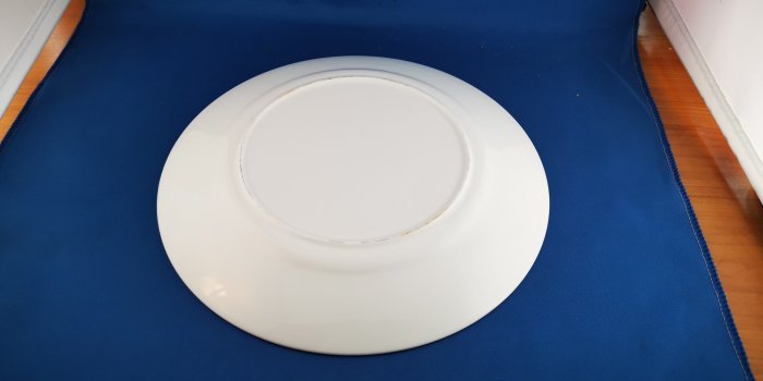 [美]超美的英國百年名瓷WEDGWOOD同廠製造純白色骨瓷晚餐盤