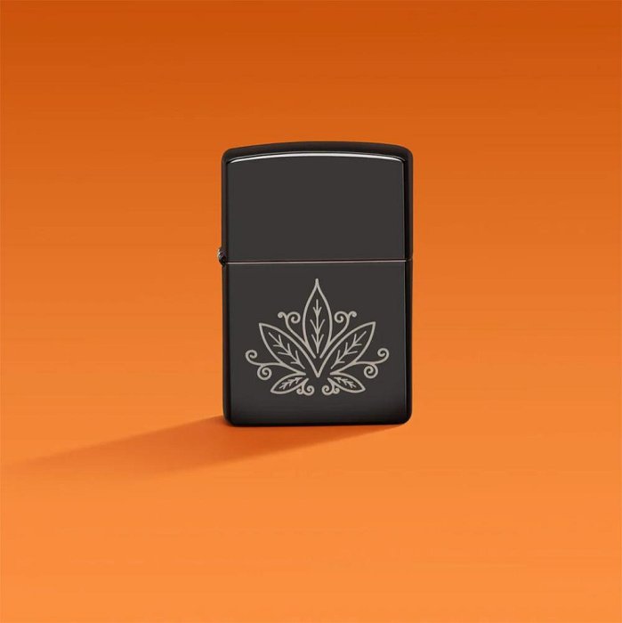 ☆哈洛德小舖☆【ZIPPO】美系~Cannabis Design-大麻葉圖案打火機NO.48926