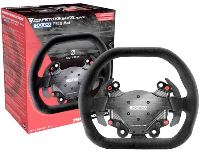 THRUSTMASTER TM COMPETITION SPARCO P310 MOD 賽車方向盤面 台灣公司貨 台中